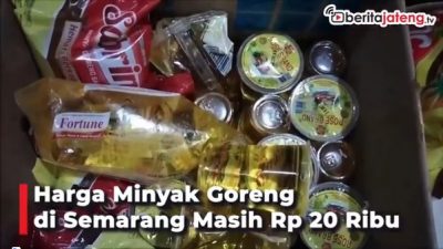 Harga Minyak Goreng di Semarang Masih Rp. 20 Ribu