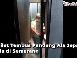 Toilet Tembus Pandang Ala Jepang Ada di Semarang