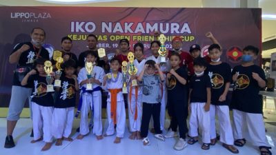 Dojo TLJ Raih Enam Medali Dalam Kejurnas IKO Nakamura Friendship Cup Ke-3