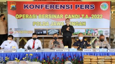 Polda Jateng Tangkap 249 Tersangka Kasus Narkoba, Salah Satunya Jaringan Malaysia