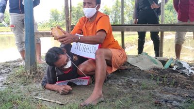 Polisi Gelar Rekontruksi Pembunuhan di Komplek Lokalisasi