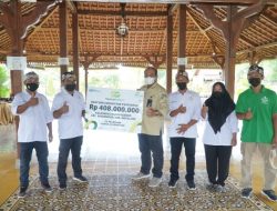 Pegadaian Kanwil XI Semarang Serahkan Bantuan Sarpras Rp 408Juta ke Balkondes Magelang