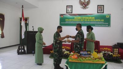 HUT Disinfolahtad Ke-46, Berharap Anggota Kedepankan Pengetahuan dan Ilmu