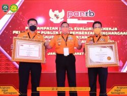 Basarnas Terima Penghargaan Pelayanan Publik Pelayanan Prima 2022