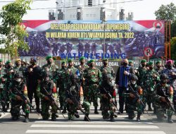 Satgas Yonif 407/PK Siap Amankan Wilayah Tegal dan Tumpas Terorisme 