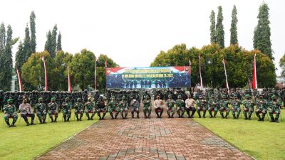 Yonif 406/CK Siapkan Drill Tempur Latihan Purkota untuk Jaga Kondusifitas