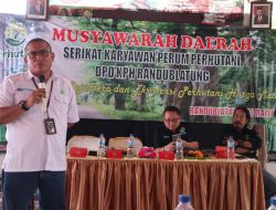 Muslim Jabat Ketua DPD Sekar Perhutani KPH Randublatung Blora