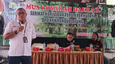 Muslim Jabat Ketua DPD Sekar Perhutani KPH Randublatung Blora