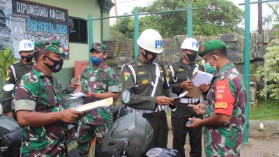 Mendadak Seluruh Anggota Kodim 0721/Blora Diperiksa Kelengkapan Kendaraan