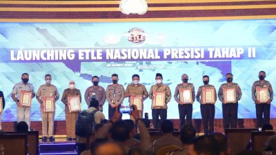 Jateng Sabet Penghargaan Influencer ETLE Nasional Presisi dari Kapolri