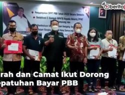 Lurah dan Camat Dorong Kepatuhan Bayar PBB
