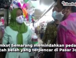 Penataan Lapak Pasar Johar Sesuai Zonasi