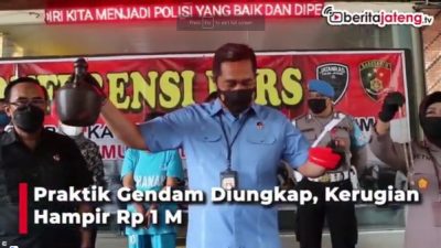 Praktek Gendam Diungkap, Kerugian Hampir Rp. 1 M