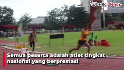 [Video] Kejurnas Atletik Jateng jadi Ajang Seleksi SEA Games