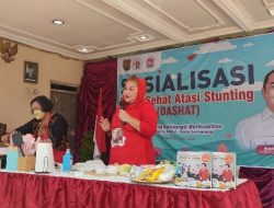 Atasi Stunting, Mbak Ita Bagikan Resep Megawati dan Kukuhkan Anggota Dapur Sehat
