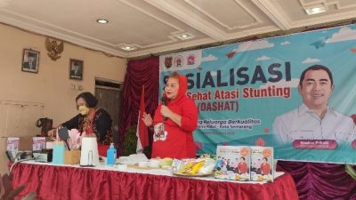Atasi Stunting, Mbak Ita Bagikan Resep Megawati dan Kukuhkan Anggota Dapur Sehat