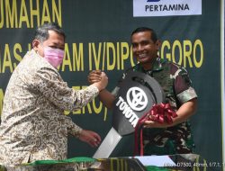 Pertamina Beri Bantuan Kendaraan Dinas Kodam IV Diponegoro
