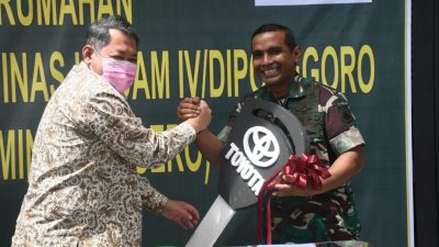 Pertamina Beri Bantuan Kendaraan Dinas Kodam IV Diponegoro