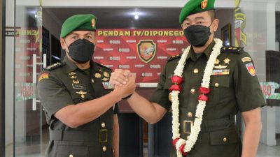 Letkol Inf Bambang Hermanto Jabat Kapendam Baru Kodam IV/Diponegoro