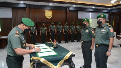 Pangdam Pimpin Sertijab Kapok Sahli Kodam IV/Diponegoro