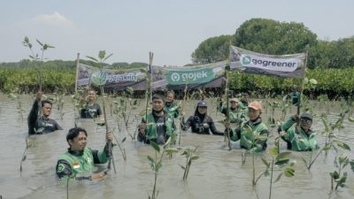 Gojek Tanam 1.000 Bibit Pohon Inisiasi Fitur Pohon Kolektif GoGreener