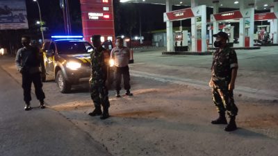 Cegah Balap Liar, Petugas Gabungan di Cepu Blora Tingkatkan Patroli dan Penjagaan