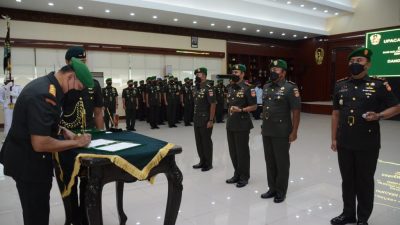 Pangdam Pimpin Sertijab Danrem 073/MKT dan Dandenmadam IV/Diponegoro