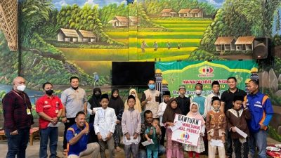 Awak Mobil Tangki Tegal Berbagi Kepada Anak Yatim Berikan Santunan dan Buka Bersama