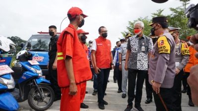 Kapolri Cek Kesiapan Pertamina di Ruas Tol Semarang-Batang, Berharap Arus Mudik Aman dan Lancar
