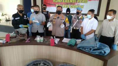 40 Kg Bubuk Petasan Siap Jual Berhasil Diamankan Satreskrim Polres Demak