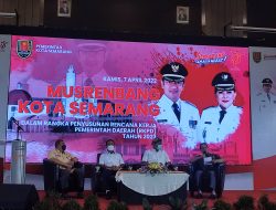 Lima Prioritas Pembangunan Kota Semarang Tahun 2023