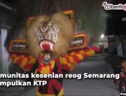[Video] Kecam Klaim Malaysia, Seniman Reog Kumpulkan KTP