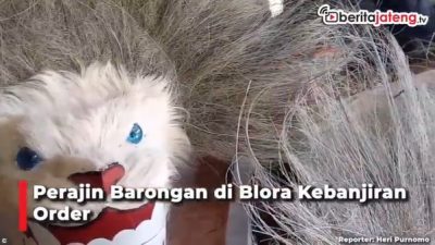 [Video] Perajin Barongan di Blora Kebanjiran Order