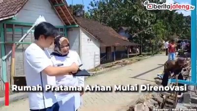 [Video] Rumah Pratama Arhan di Blora Direnovasi