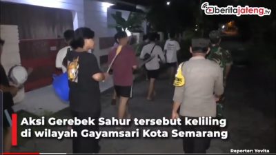 [Video] Polisi-TNI Turun Tangan Cegah Tawuran saat Sahur