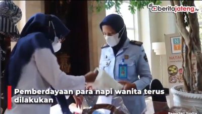 [Video] Produk Kerajinan Para Napi Wanita Lapas Bulu Dipamerkan