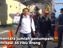 [Video] Jumlah Pemudik di Pelabuhan Tanjung Emas Semarang Diperkirakan Tembus 45 Ribu Orang