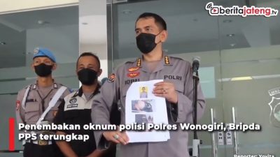 [Video] Polisi Tembak Polisi di Solo, Ini Kata Polda Jateng