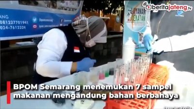 [Video] BPOM Semarang Temukan Takjil Mengandung Bahan Berbahaya