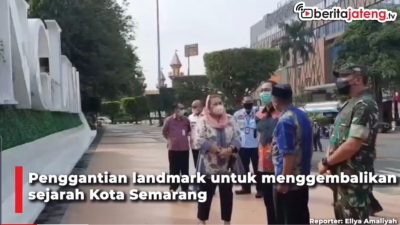 [Video] Landmark Simpanglima Semarang Diresmikan Usai Dua Kali Ganti Desain