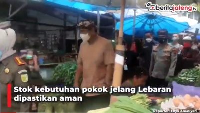 [Video] Hendi Minta Pedagang Tak Mremo saat Lebaran