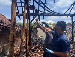 Satu Rumah di Blora Ludes Terbakar saat Ditinggal Lebaran