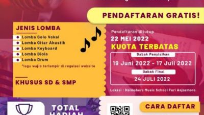 Mari Ikuti Lomba Musik Hebat 2022 di Semarang