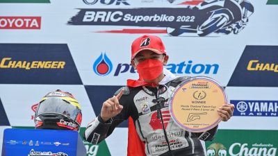 Pebalap Muda Astra Honda Decksa Almer Alfarezel Pimpin Seri Kedua Ajang TTC di Thailand