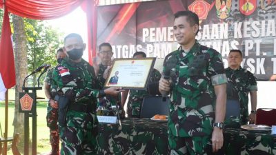 Asops Panglima TNI Cek Pemeriksaan Kesiapan Operasi Yonif 405/Surya Kusuma