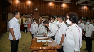 10 Pejabat Eselon II Pemkot Semarang Dilantik, Ini Pesan Walikota