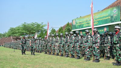 Pendidikan Pembentukan Bintara TNI AD TA. 2022 Resmi Dibuka