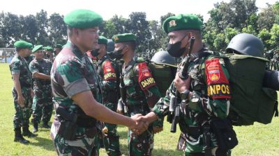 Pangdam IV/Diponegoro Lepas Satgas Yonif 405/SK Ke Papua