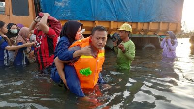 Dampak Banjir Rob di Pekalongan, Aktivitas Ratusan Petambak dan Nelayan Lumpuh