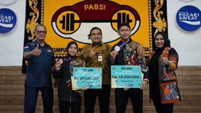Peraih Medali Sea Games Angkat Besi Dapat Tali Asih Puluhan Juta dari Pemkab Blora